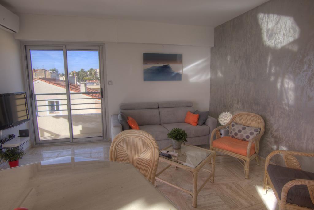 Beau 2 pièces 3 étoiles Vue Mer et Montagnes Garage Privé Cannes Exterior foto